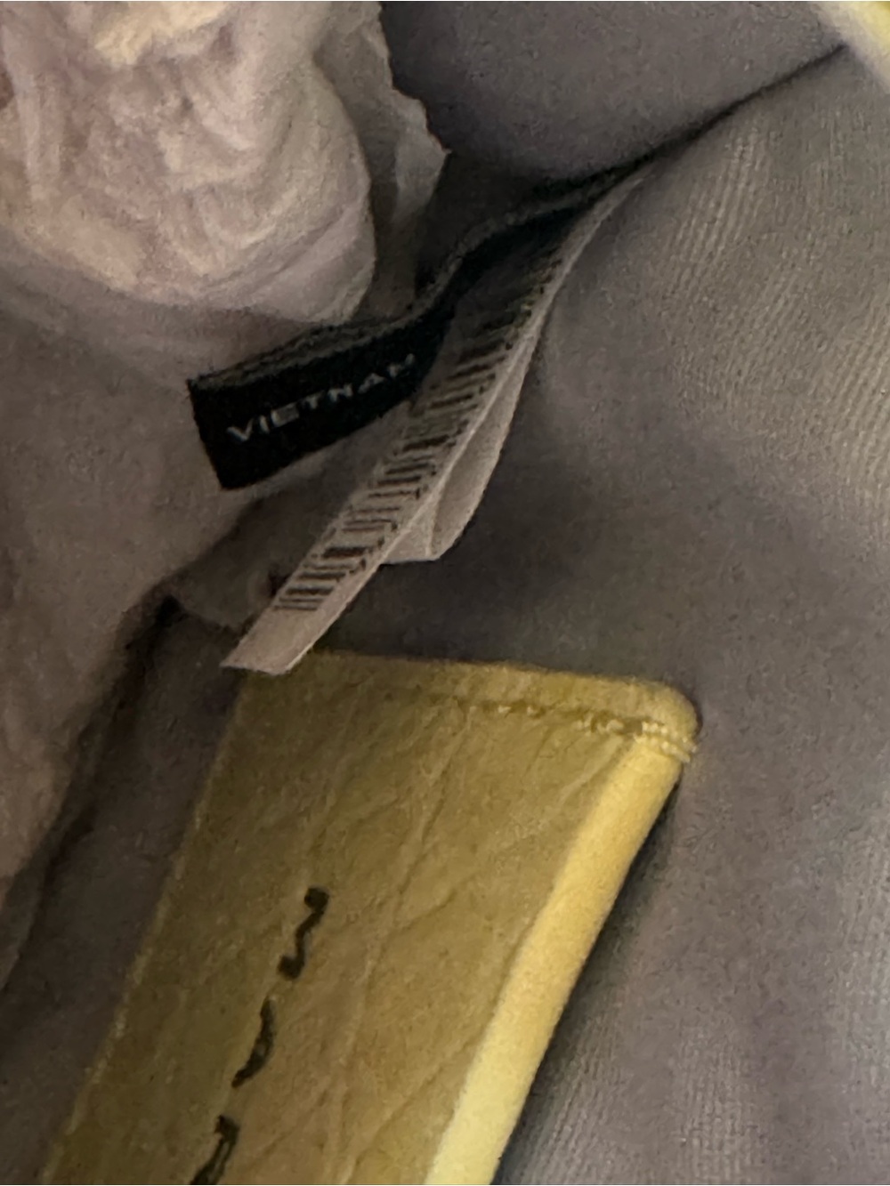 Marc Jacobs Croc-Embossed Mini Tote in Tender Yellow - Picture 4 of 7